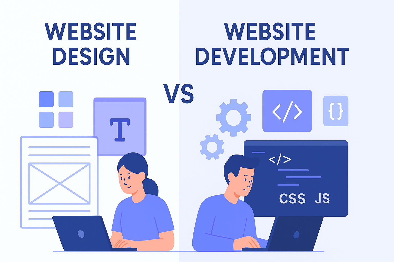 Website Design vs Website Development: What’s the Difference?